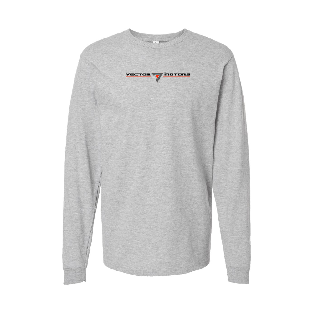 Youth Vector Motors Logo Cotton Long Sleeve T-Shirt