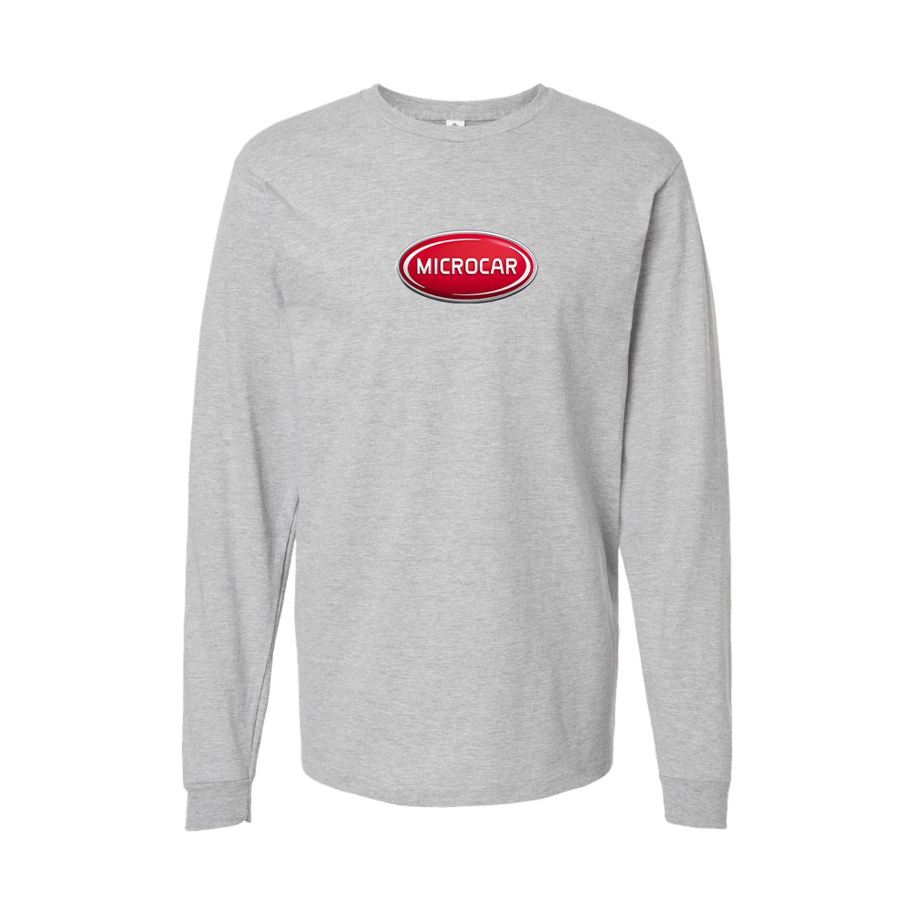 Youth Microcar Logo Cotton Long Sleeve T-Shirt