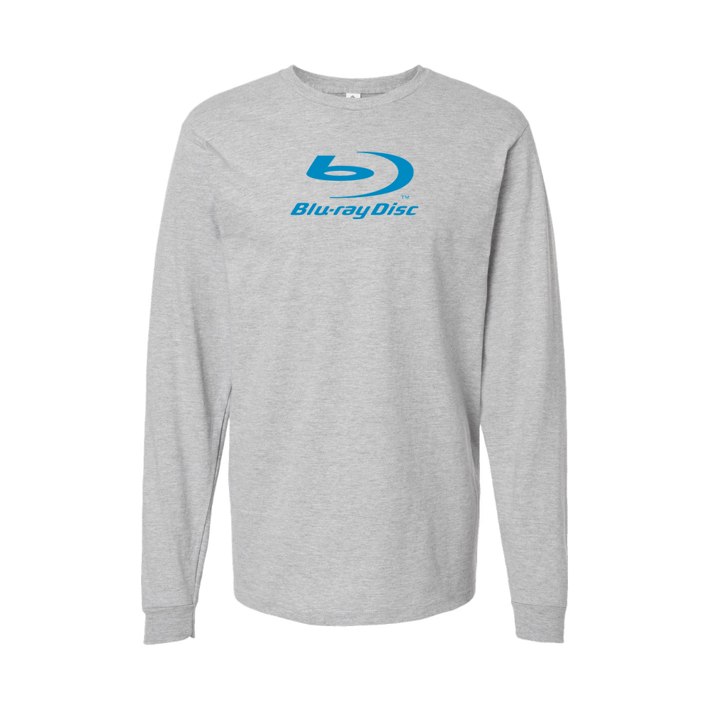Youth Blu-Ray Logo Cotton Long Sleeve T-Shirt