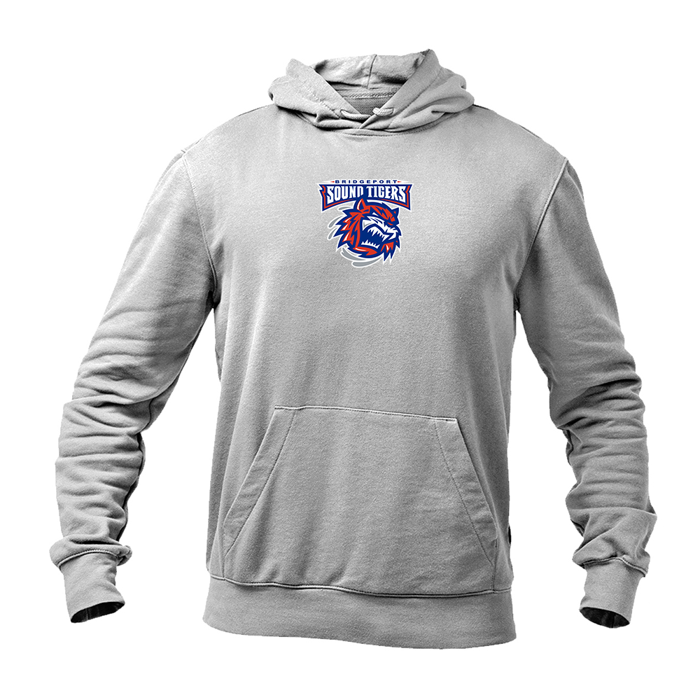 Men's Bridgeport Sound Tigers Logo Pullover Hoodie