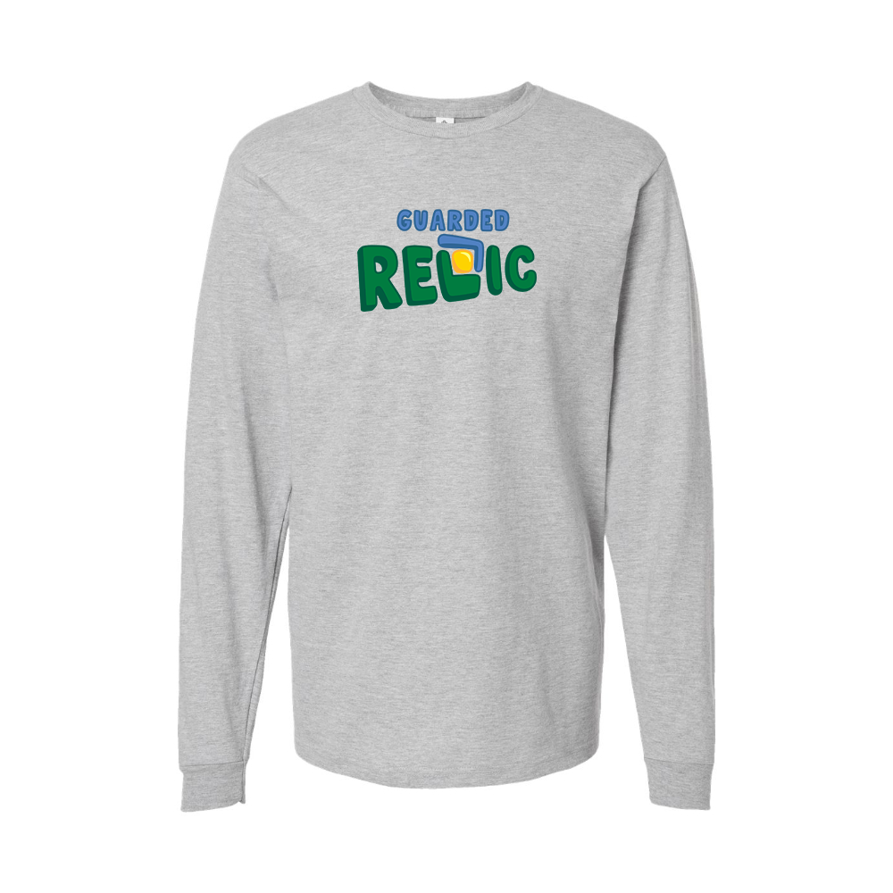 Youth Guarded Relic Logo Cotton Long Sleeve T-Shirt