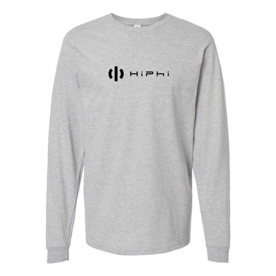 Youth HiPhi Logo Cotton Long Sleeve T-Shirt