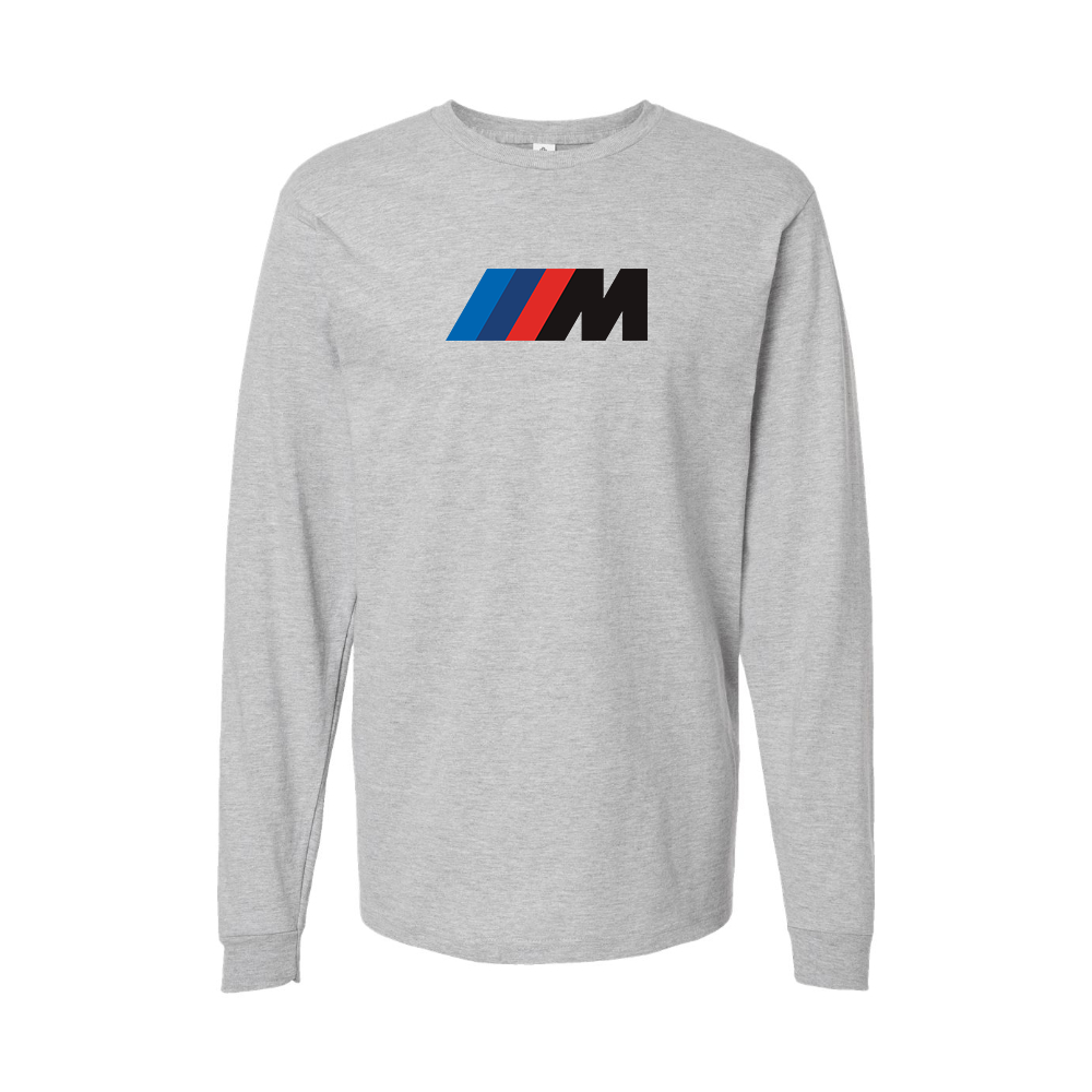 Youth BMW M Logo Cotton Long Sleeve T-Shirt