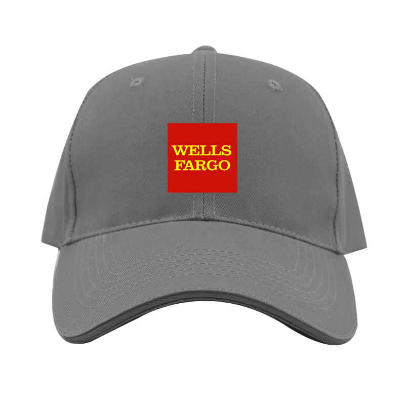Wells Fargo Logo Dad Baseball Cap Hat