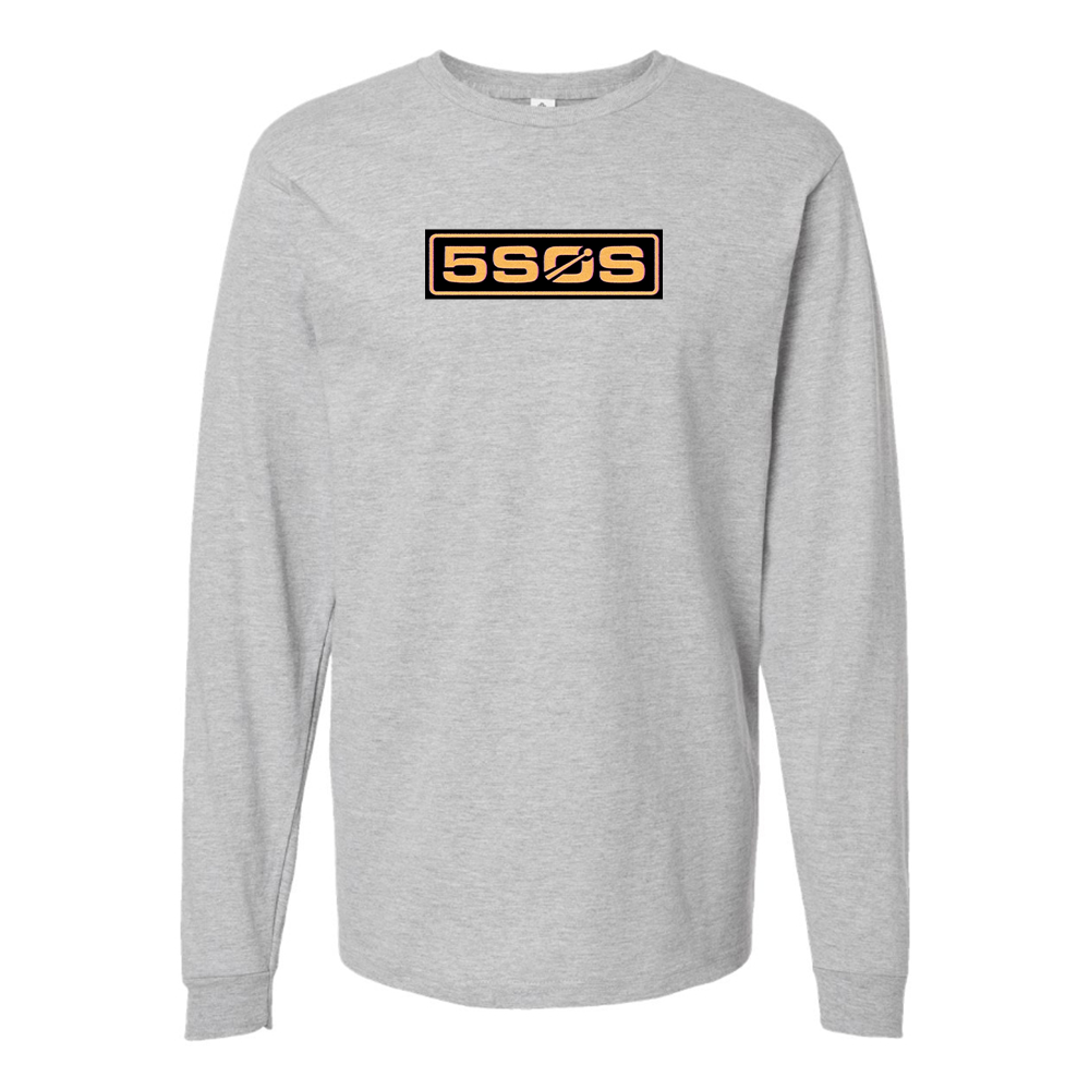 Youth 5sos Logo Cotton Long Sleeve T-Shirt