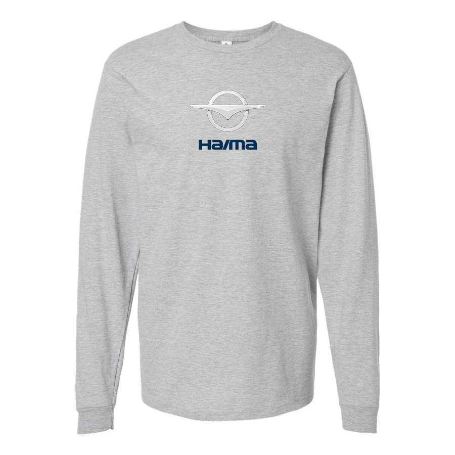 Youth Haima Logo Cotton Long Sleeve T-Shirt