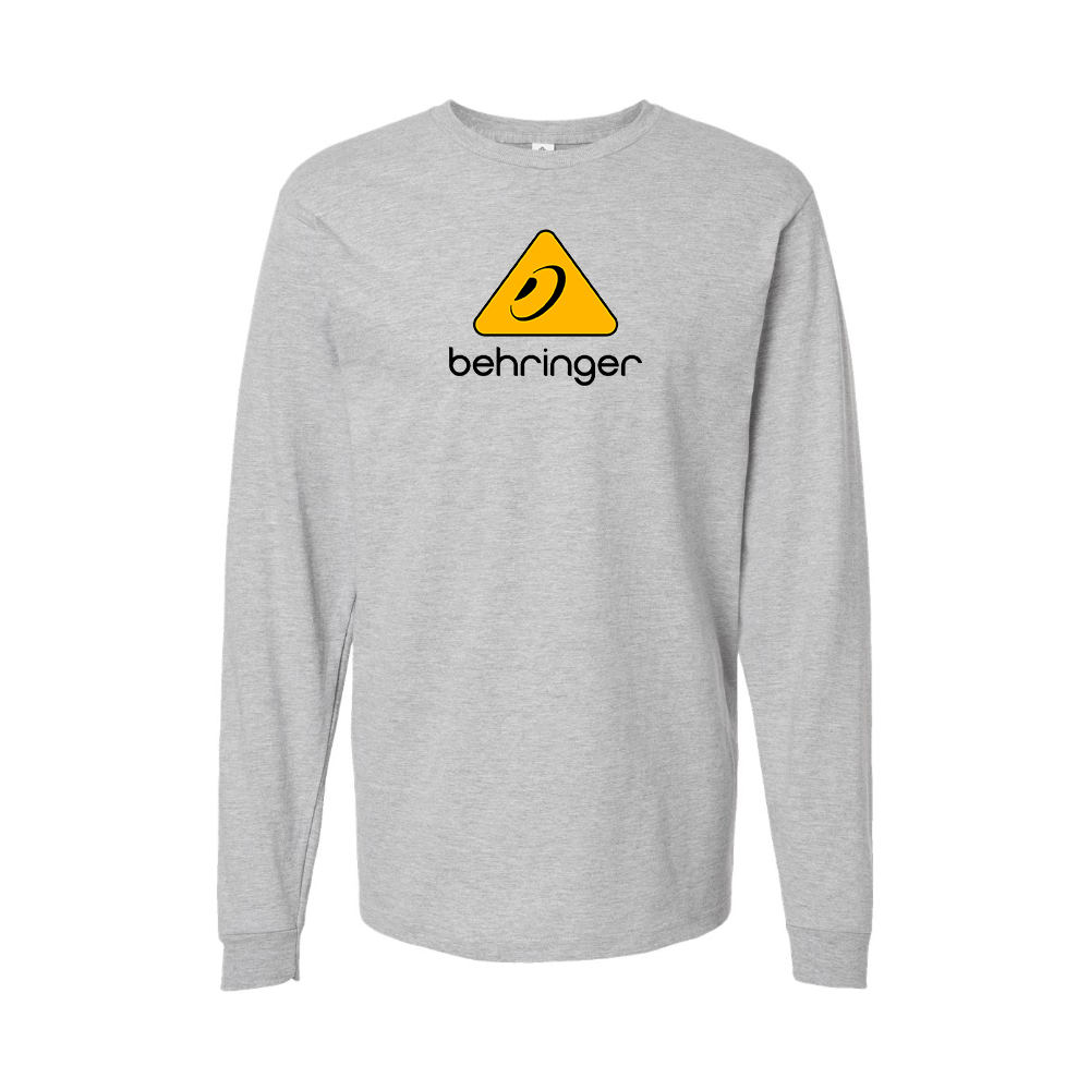 Youth Behringer Logo Cotton Long Sleeve T-Shirt