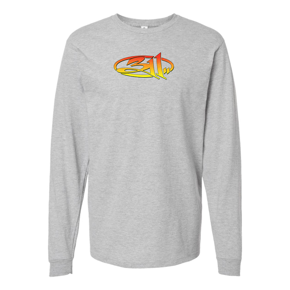 Youth 311 Logo Cotton Long Sleeve T-Shirt