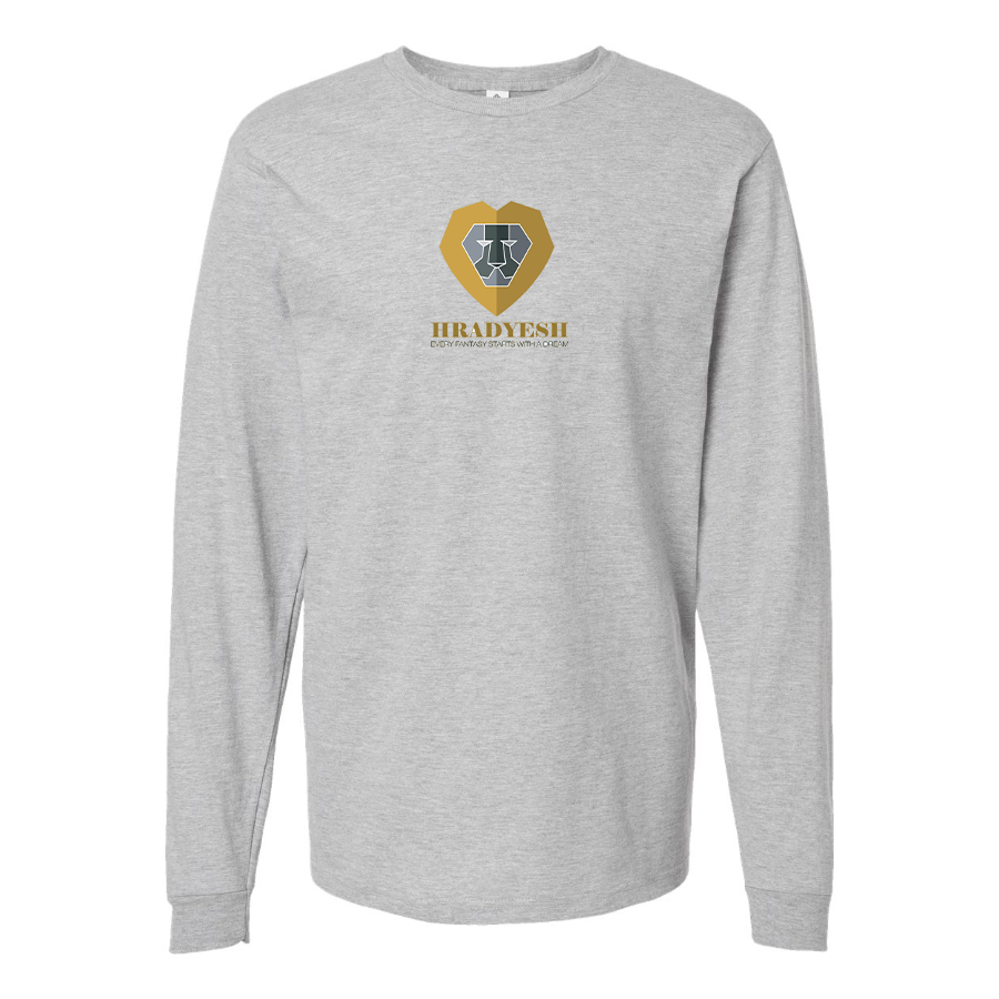 Youth Hradyesh Logo Cotton Long Sleeve T-Shirt