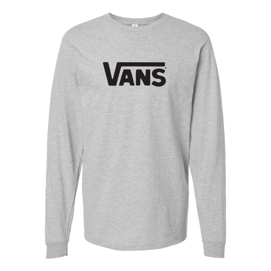 Youth Vans Logo Cotton Long Sleeve T-Shirt