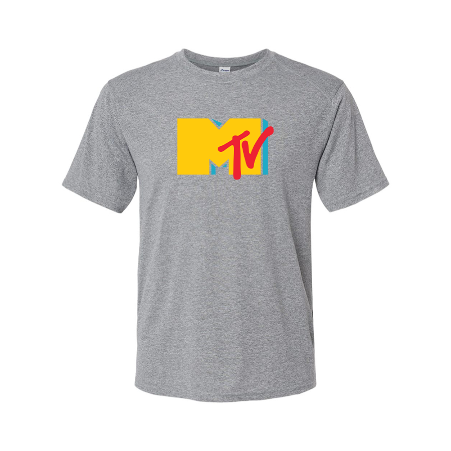 Men's MTV Logo Polyester T-Shirt