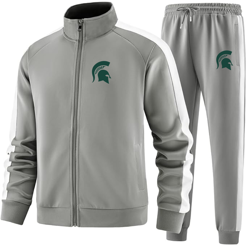 Men's Michigan State Spartans Logo Dri-Fit TrackSuit