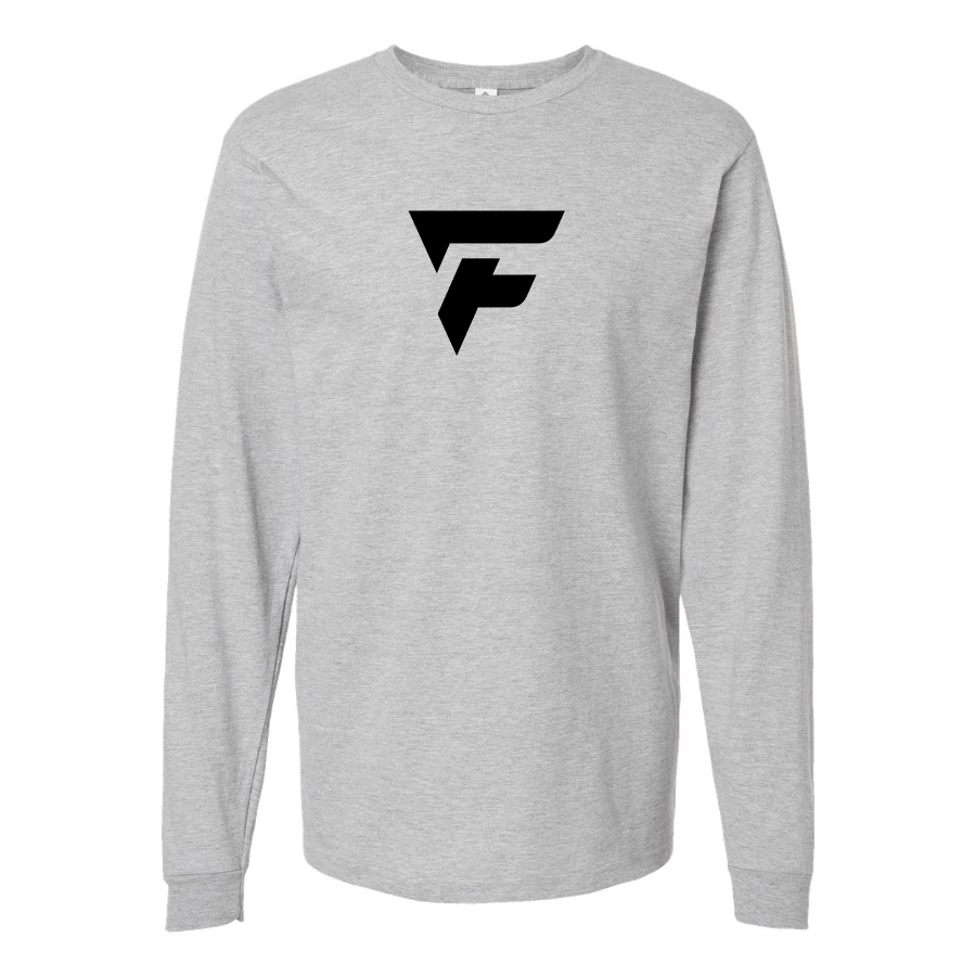 Youth Fittipaldi Logo Cotton Long Sleeve T-Shirt