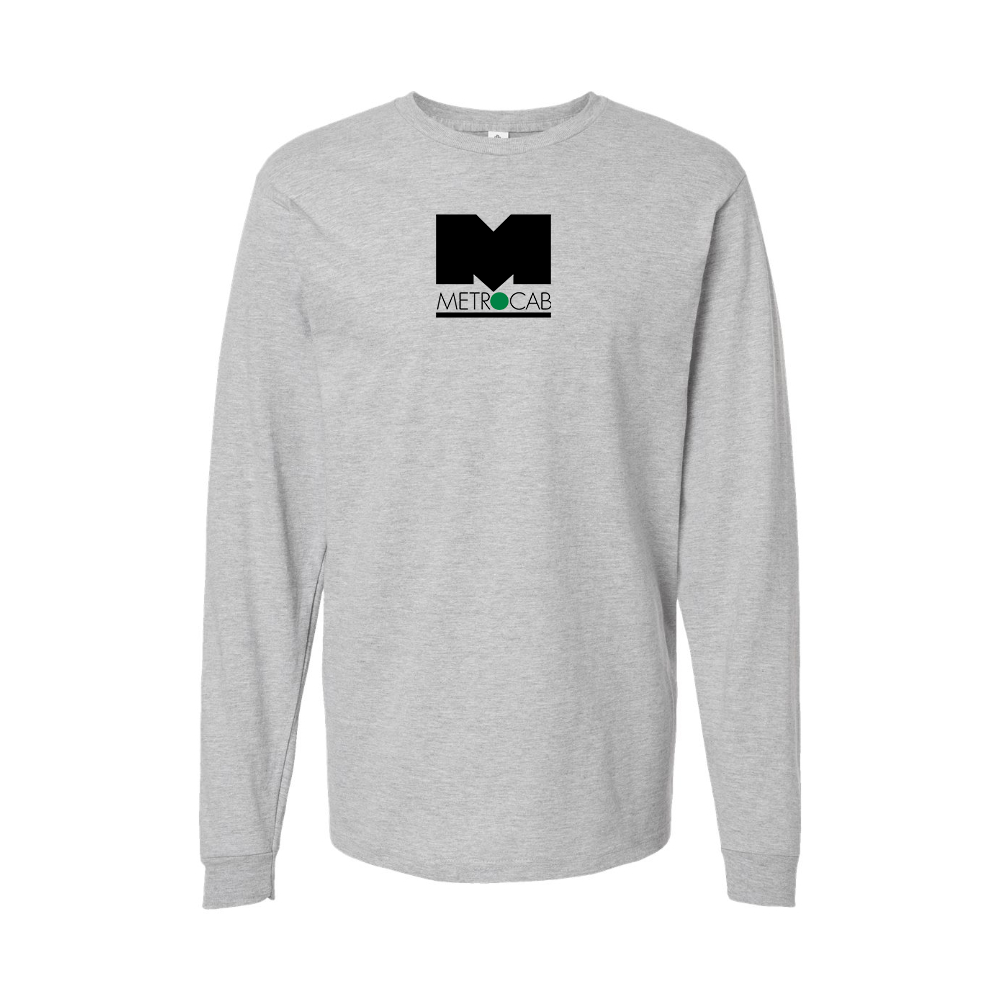 Youth Metrocab Logo Cotton Long Sleeve T-Shirt