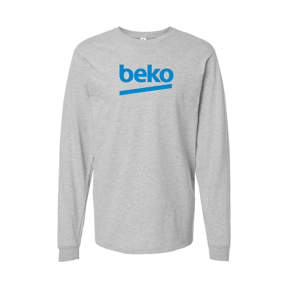 Youth Beko Logo Cotton Long Sleeve T-Shirt