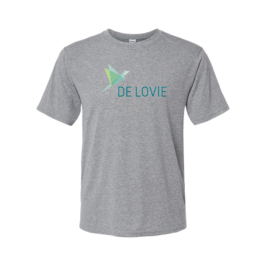 Men's De Lovie Logo Polyester T-Shirt