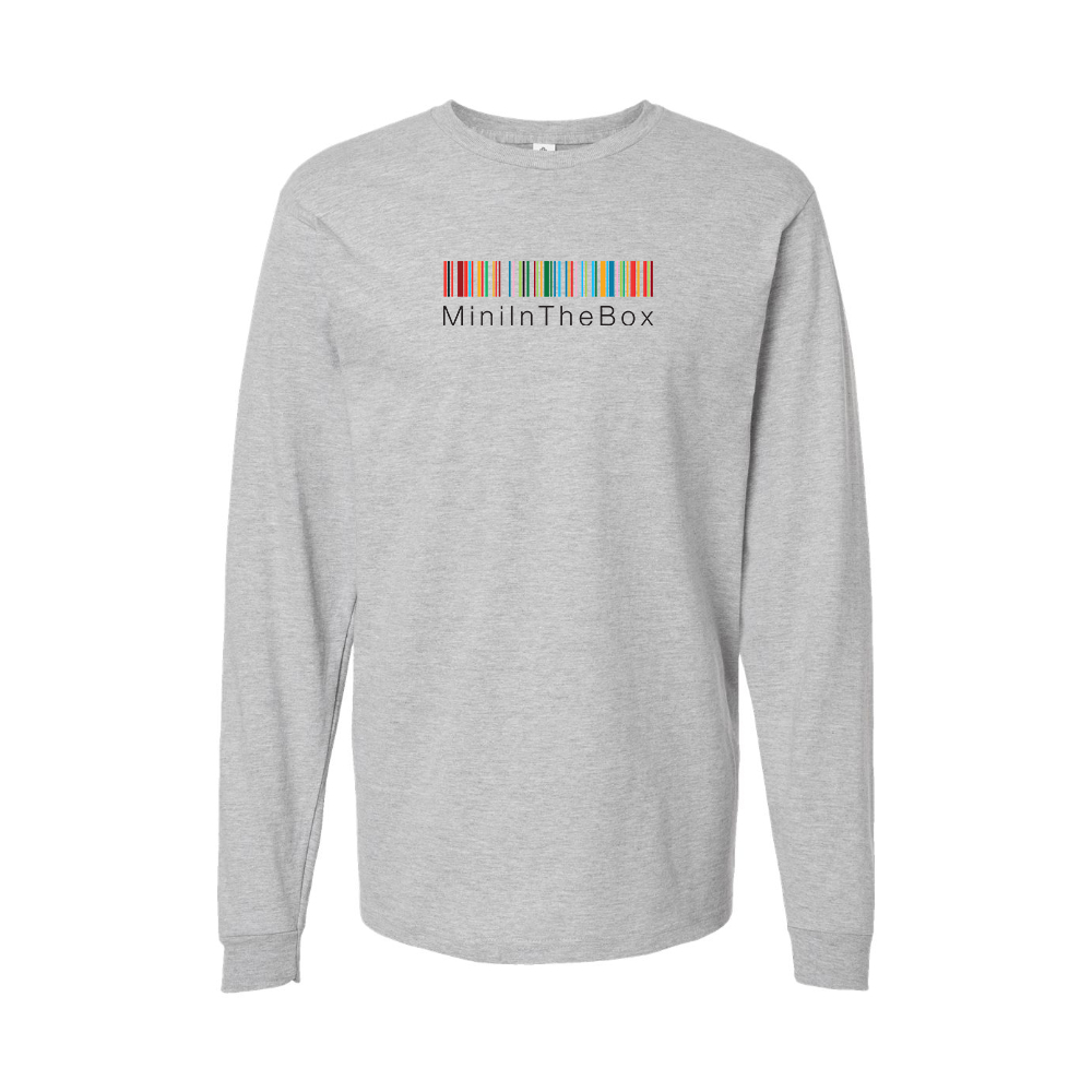 Youth Mini In The Box Logo Cotton Long Sleeve T-Shirt