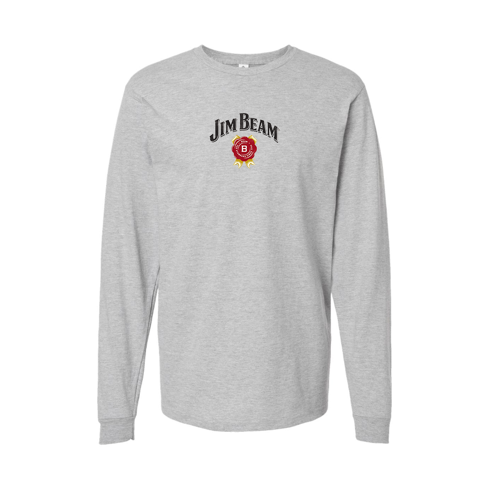 Youth Jim Beam Logo Cotton Long Sleeve T-Shirt