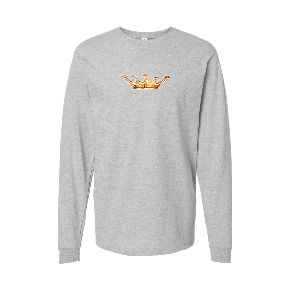 Youth Monarch Logo Cotton Long Sleeve T-Shirt