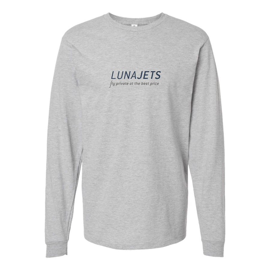 Youth LunaJets Logo Cotton Long Sleeve T-Shirt