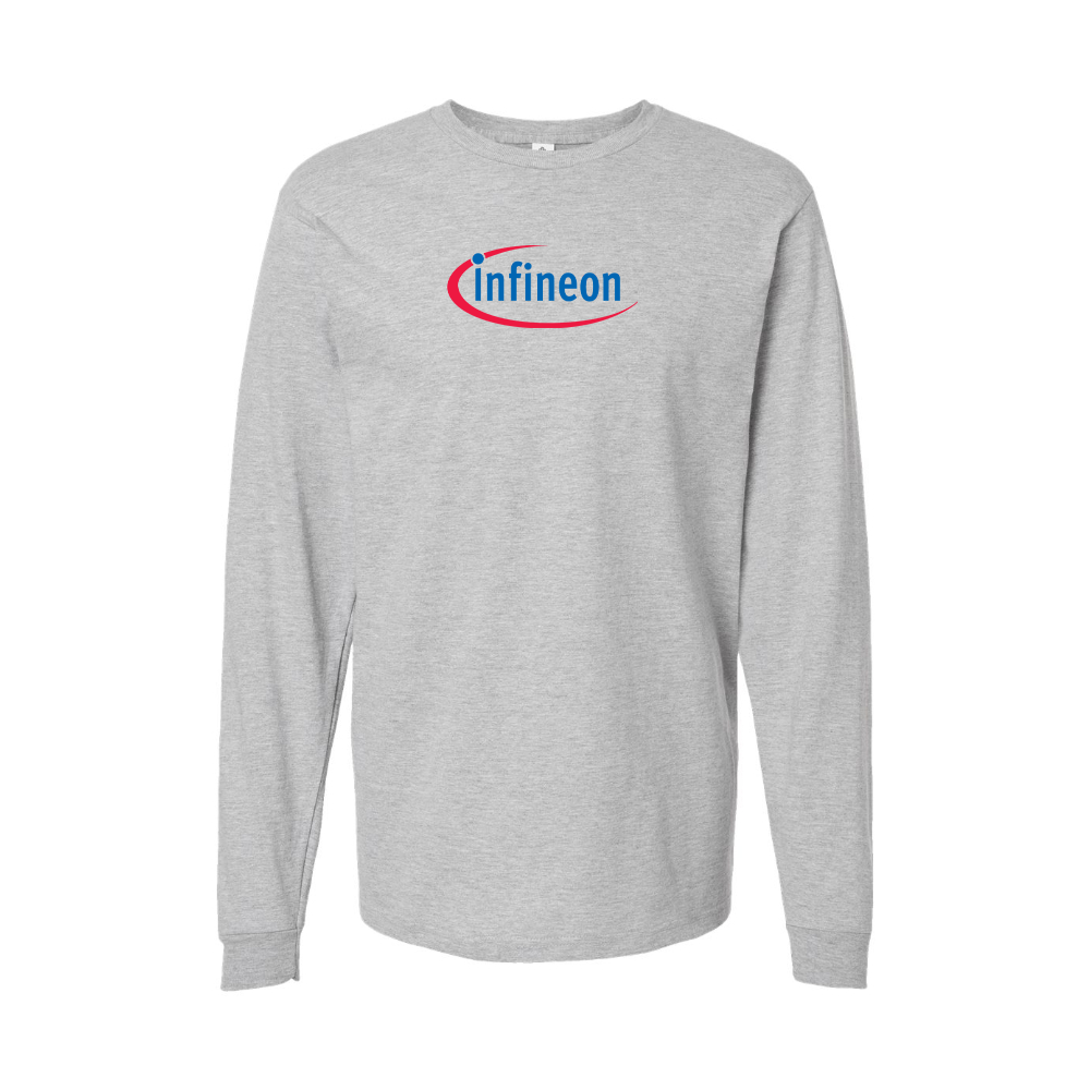 Youth Infineon Logo Cotton Long Sleeve T-Shirt