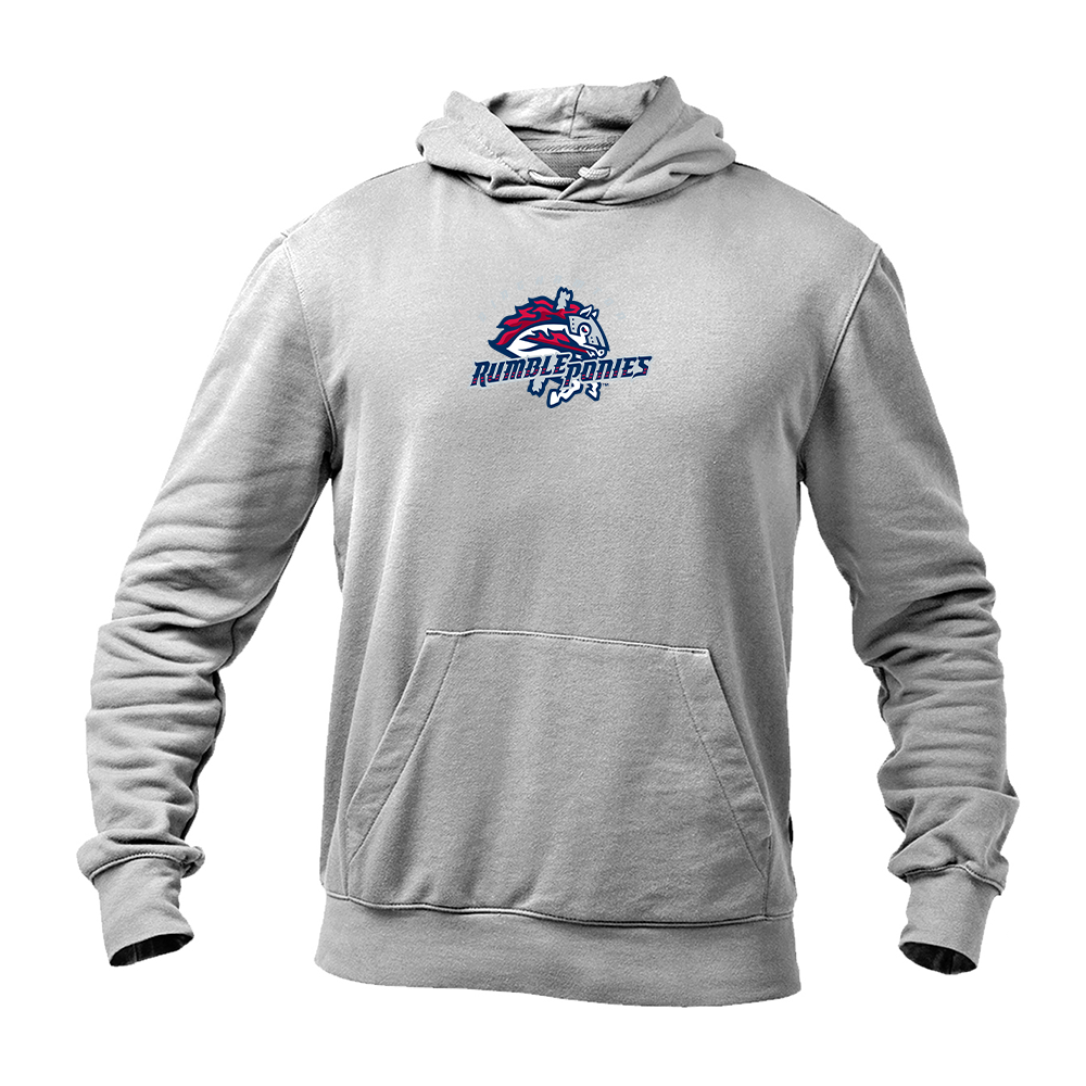 Men's Binghamton Rumble Ponies Logo Pullover Hoodie