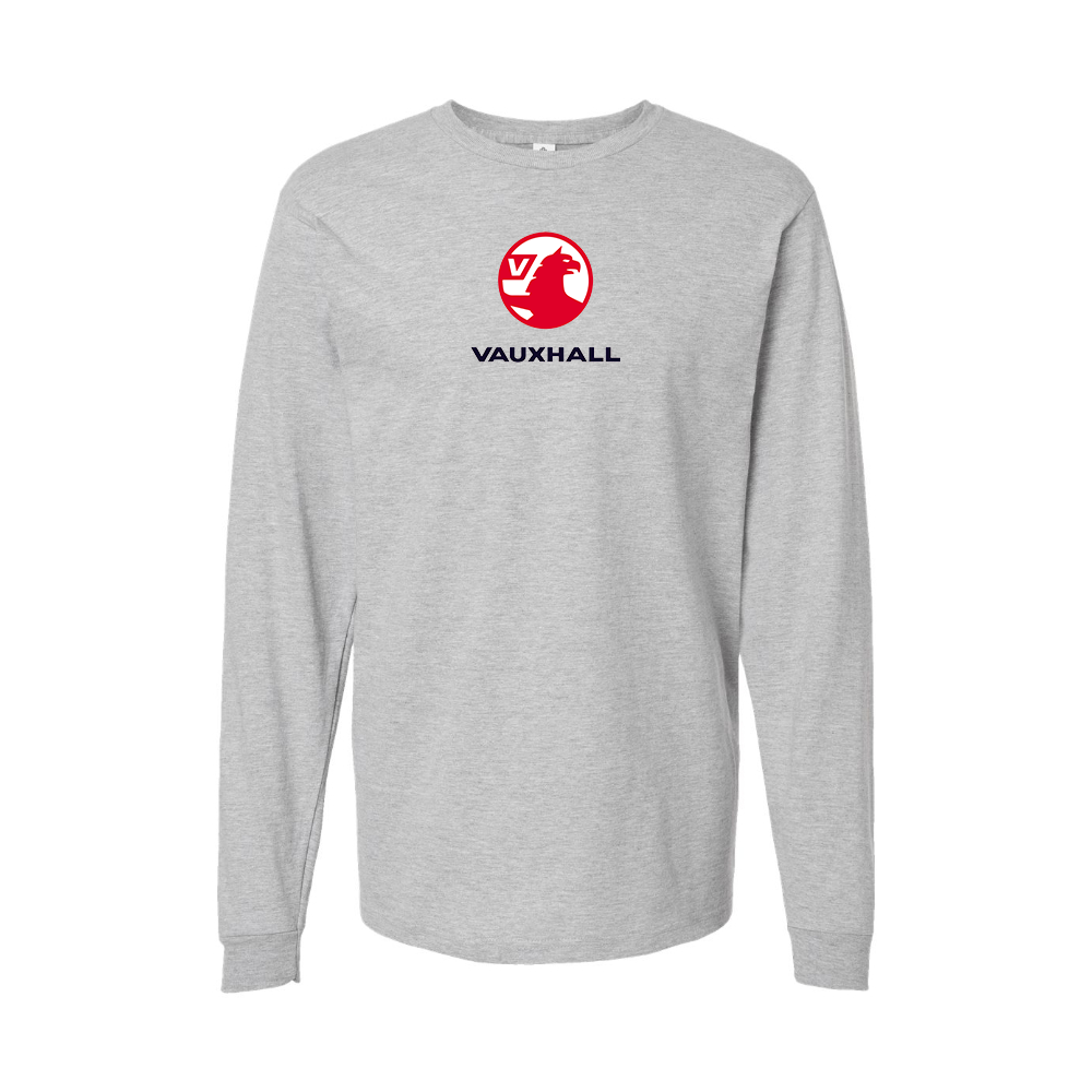 Youth Vauxhall Logo Cotton Long Sleeve T-Shirt