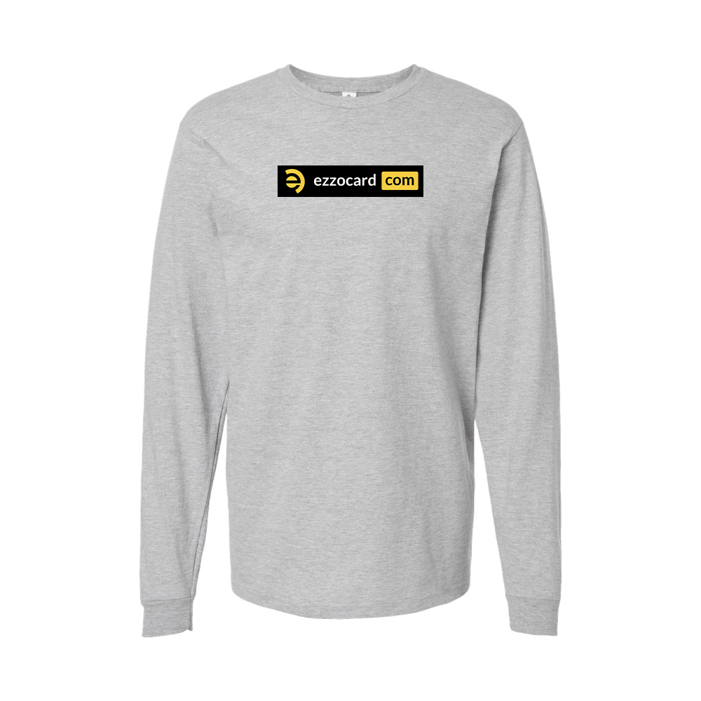 Youth Ezzocard Logo Cotton Long Sleeve T-Shirt