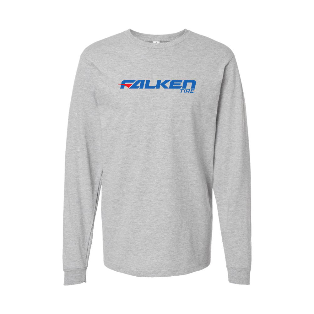 Youth Falken Tire Logo Cotton Long Sleeve T-Shirt