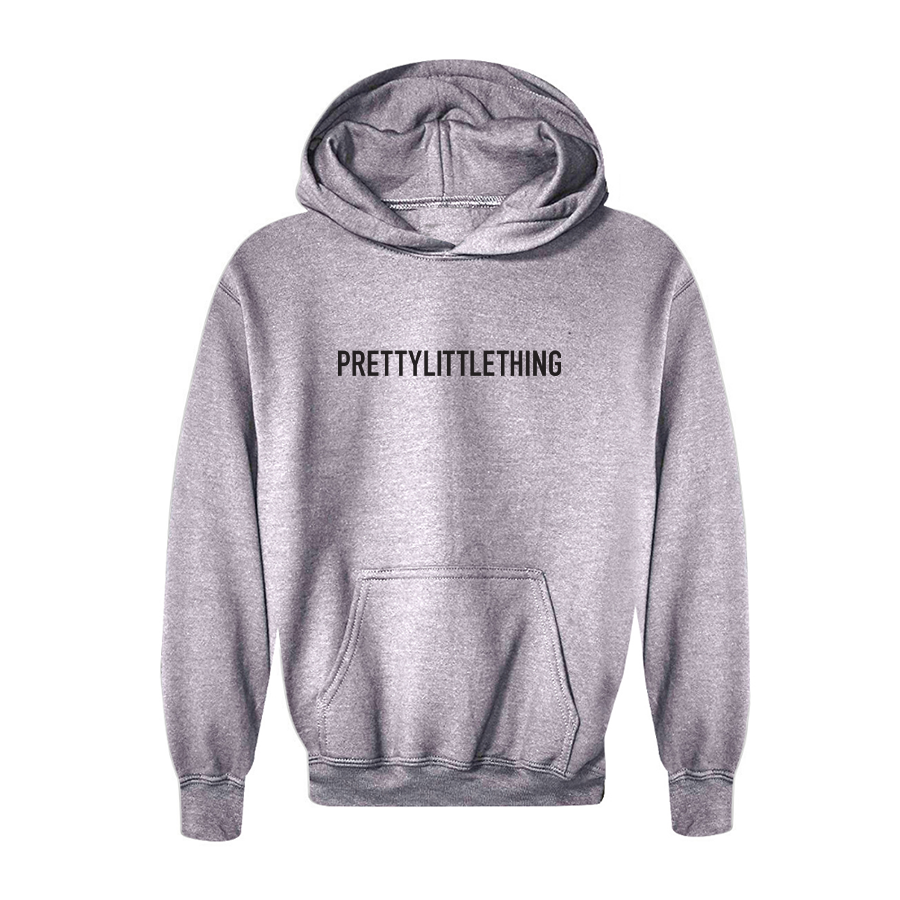 Youth Pretty Little Thing Logo Pullover Hoodie