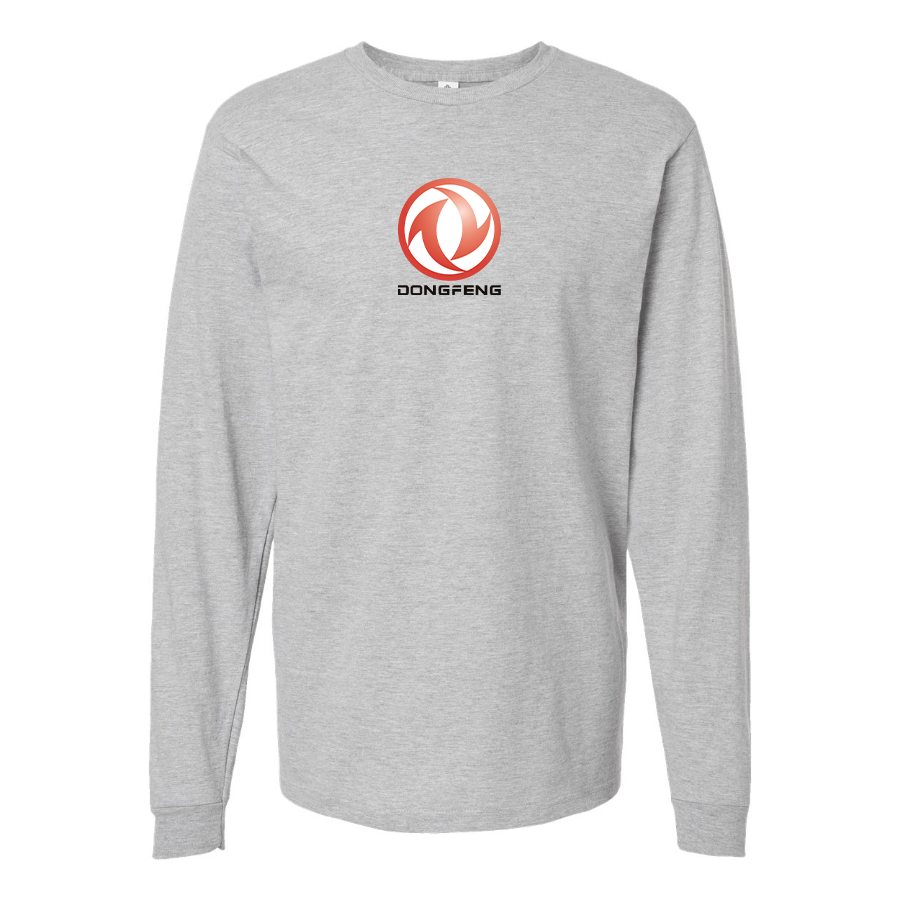 Youth Dongfeng Logo Cotton Long Sleeve T-Shirt )