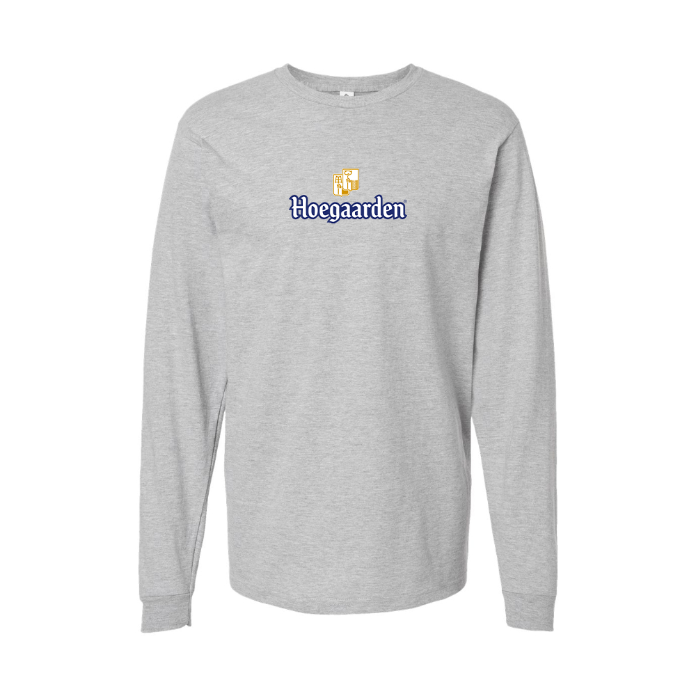 Youth Hoegaarden Logo Cotton Long Sleeve T-Shirt