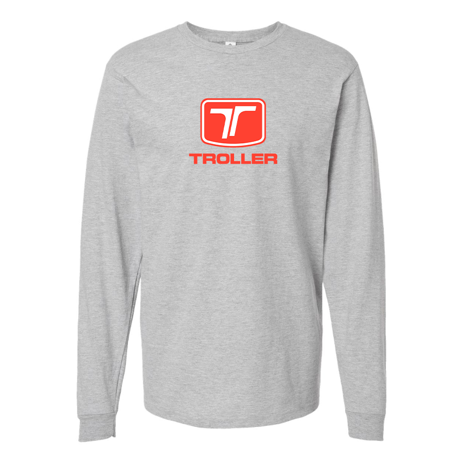 Youth Troller Logo Cotton Long Sleeve T-Shirt