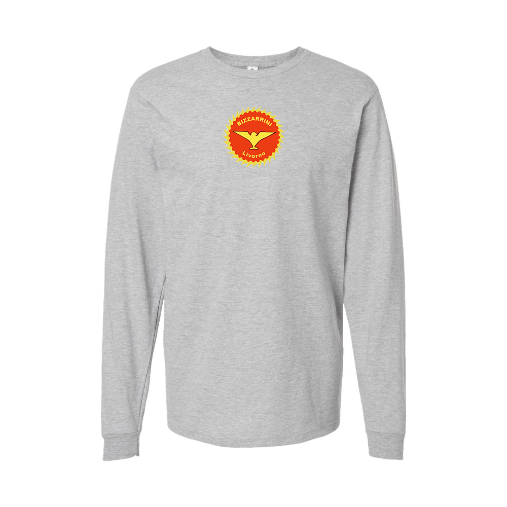Youth Bizzarrini Logo Cotton Long Sleeve T-Shirt