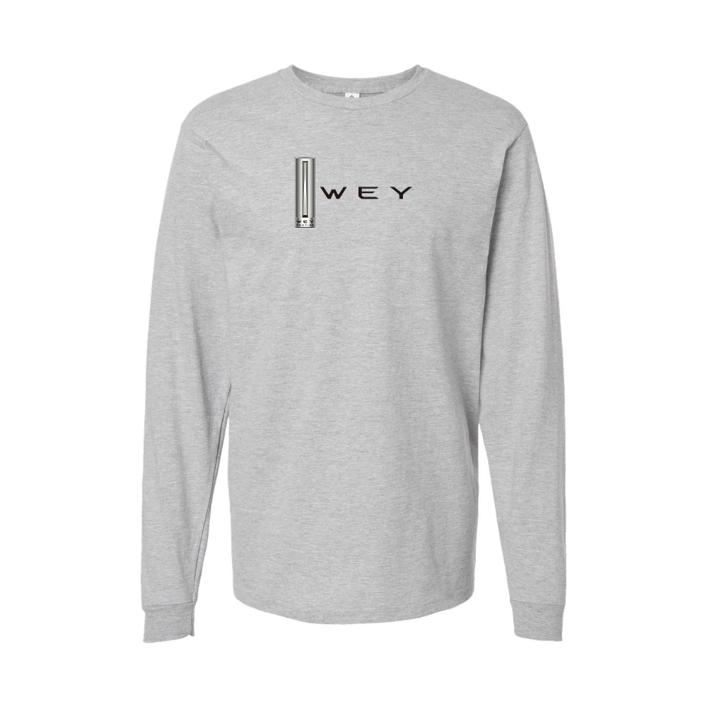 Youth WEY Logo Cotton Long Sleeve T-Shirt
