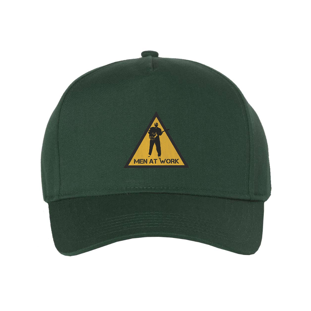 Men at Work Logo Dad Baseball Cap Hat