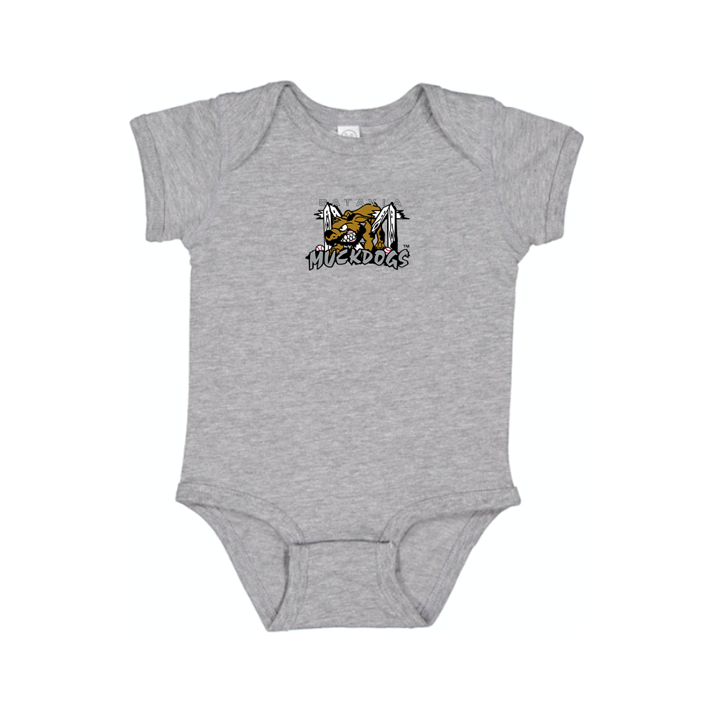 Batavia Muckdogs Logo Baby Romper Onesie