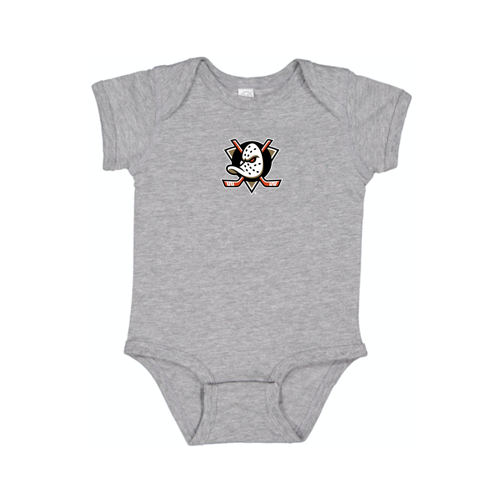 Anaheim Ducks Logo Baby Romper Onesie