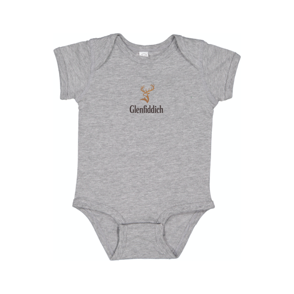 Glenfiddich Logo Baby Romper Onesie