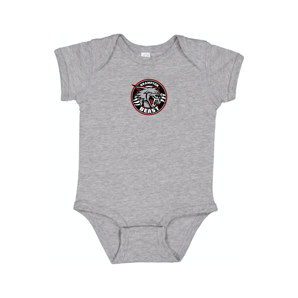 Brampton Beast Logo Baby Romper Onesie