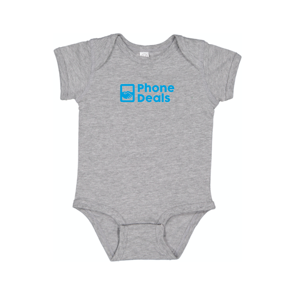 MrPhoneDeals Logo Baby Romper Onesie