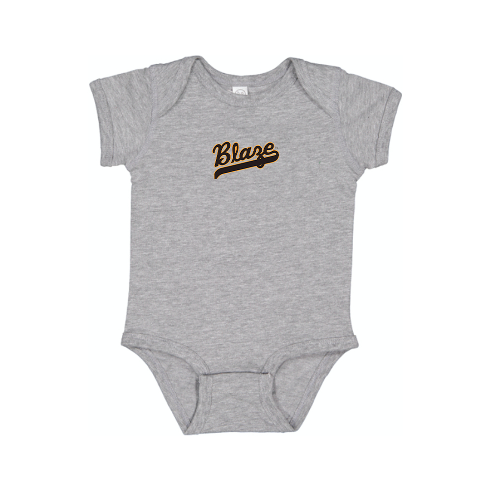 Bakersfield Blaze Logo Baby Romper Onesie