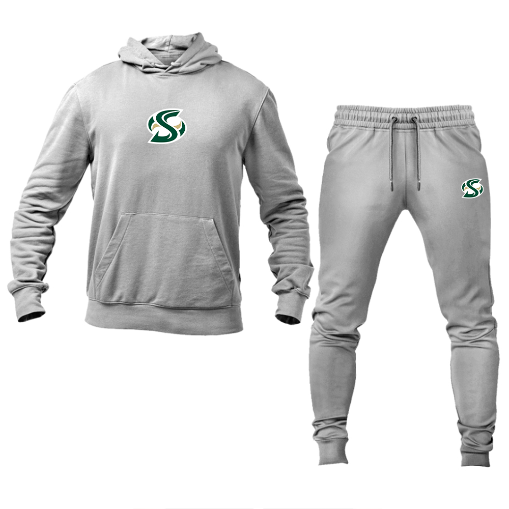 Men's Sacramento State Hornets Logo Hoodie Joggers Set