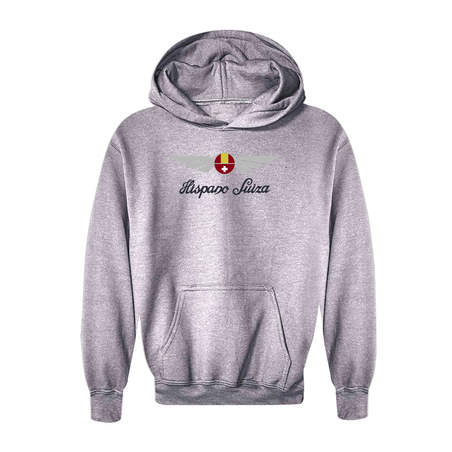 Youth Hispano Suiza Logo Pullover Hoodie