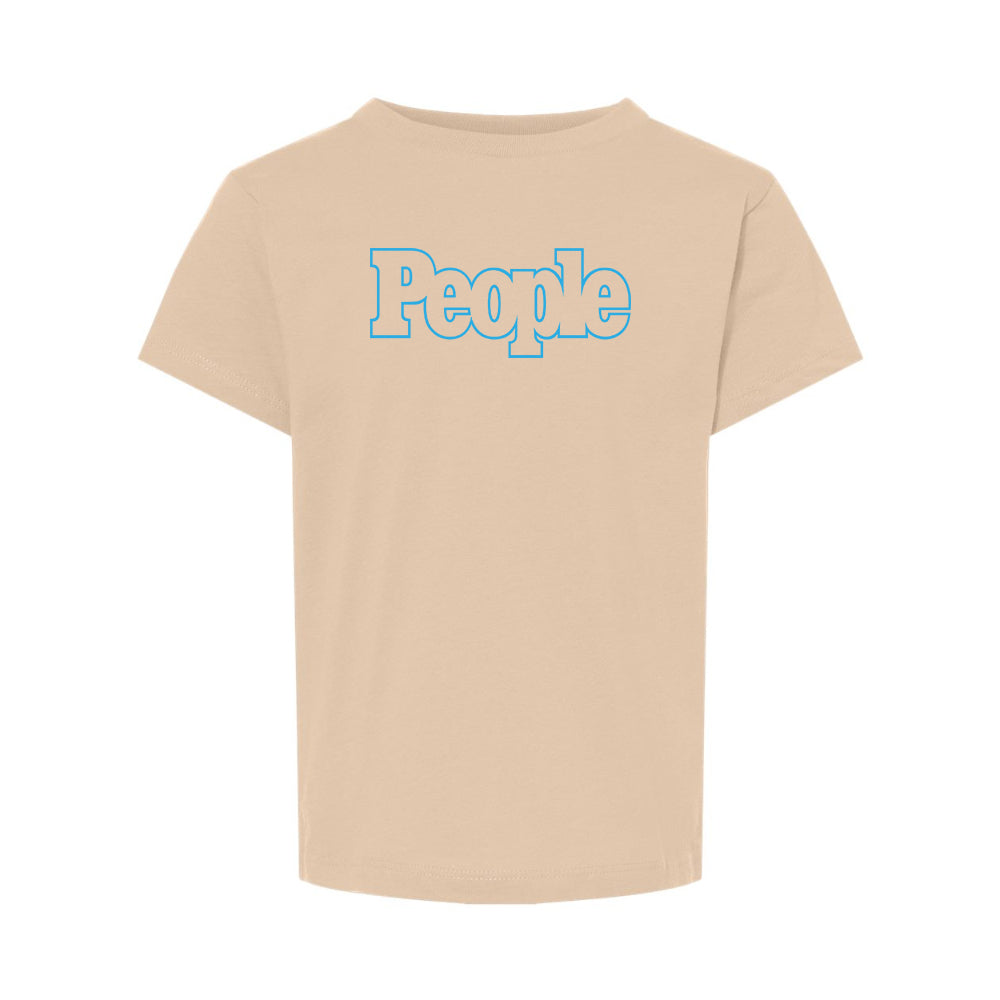 People Magazine Logo BELLA CANVAS Toddler Jersey Tee
