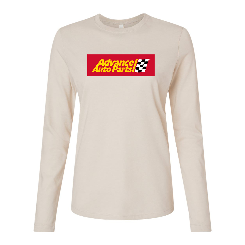 BELLA CANVAS Women’s Advance Auto Parts Logo Jersey Long Sleeve Tee