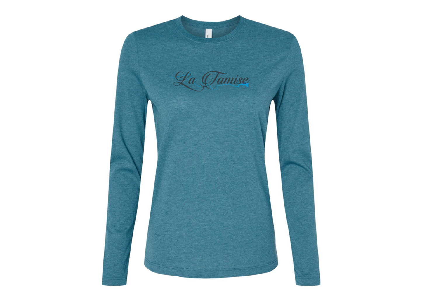BELLA CANVAS Women’s La Tamise Logo Jersey Long Sleeve Tee