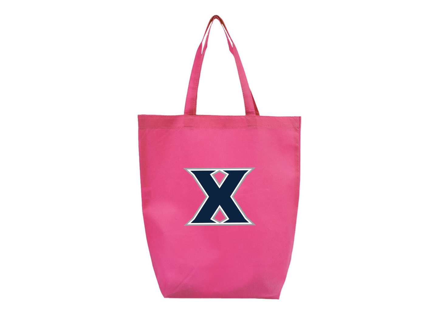 Xavier Musketeers Q-Tees Non-Woven Gusset Bottom Tote