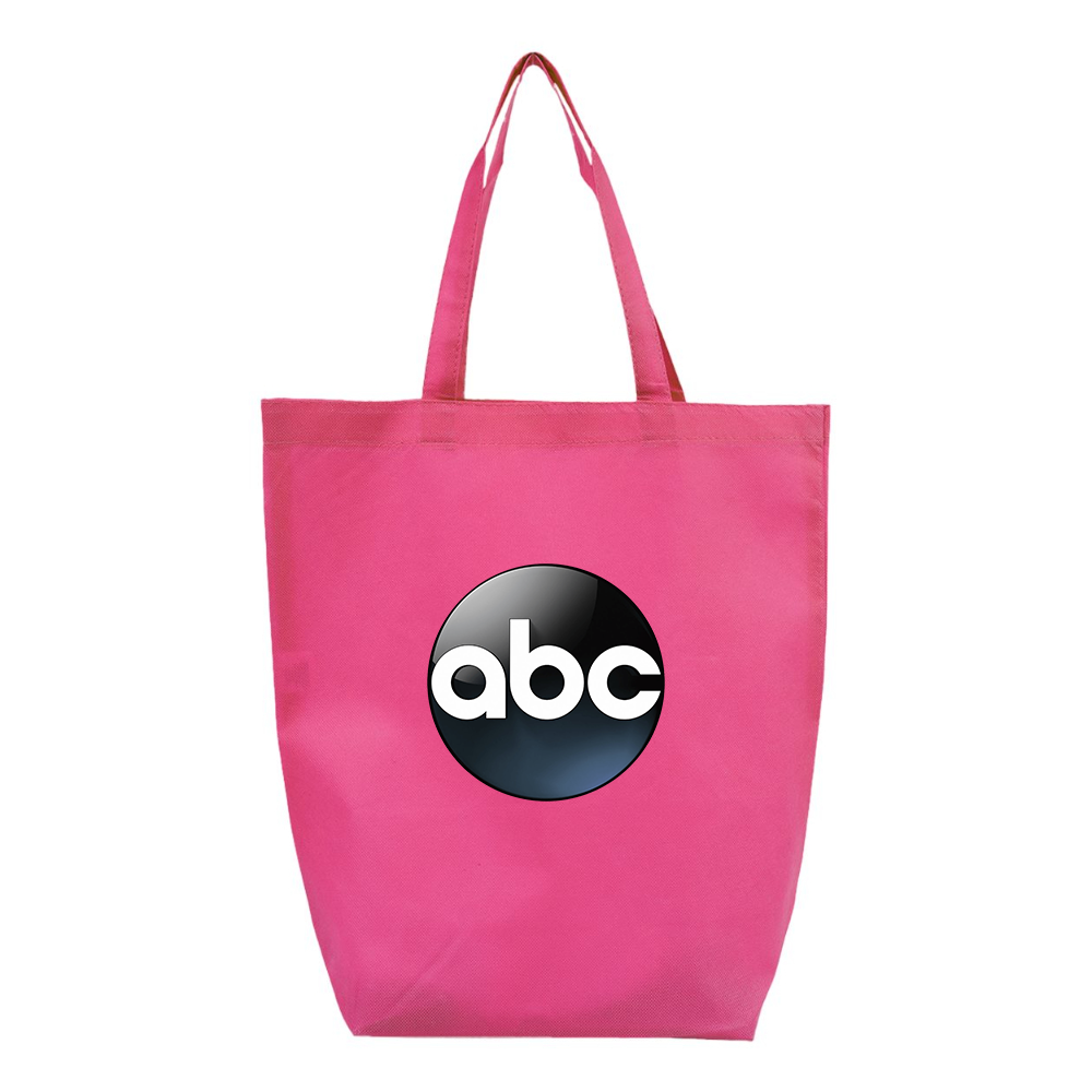 Abc Logo Q-Tees Non-Woven Gusset Bottom Tote