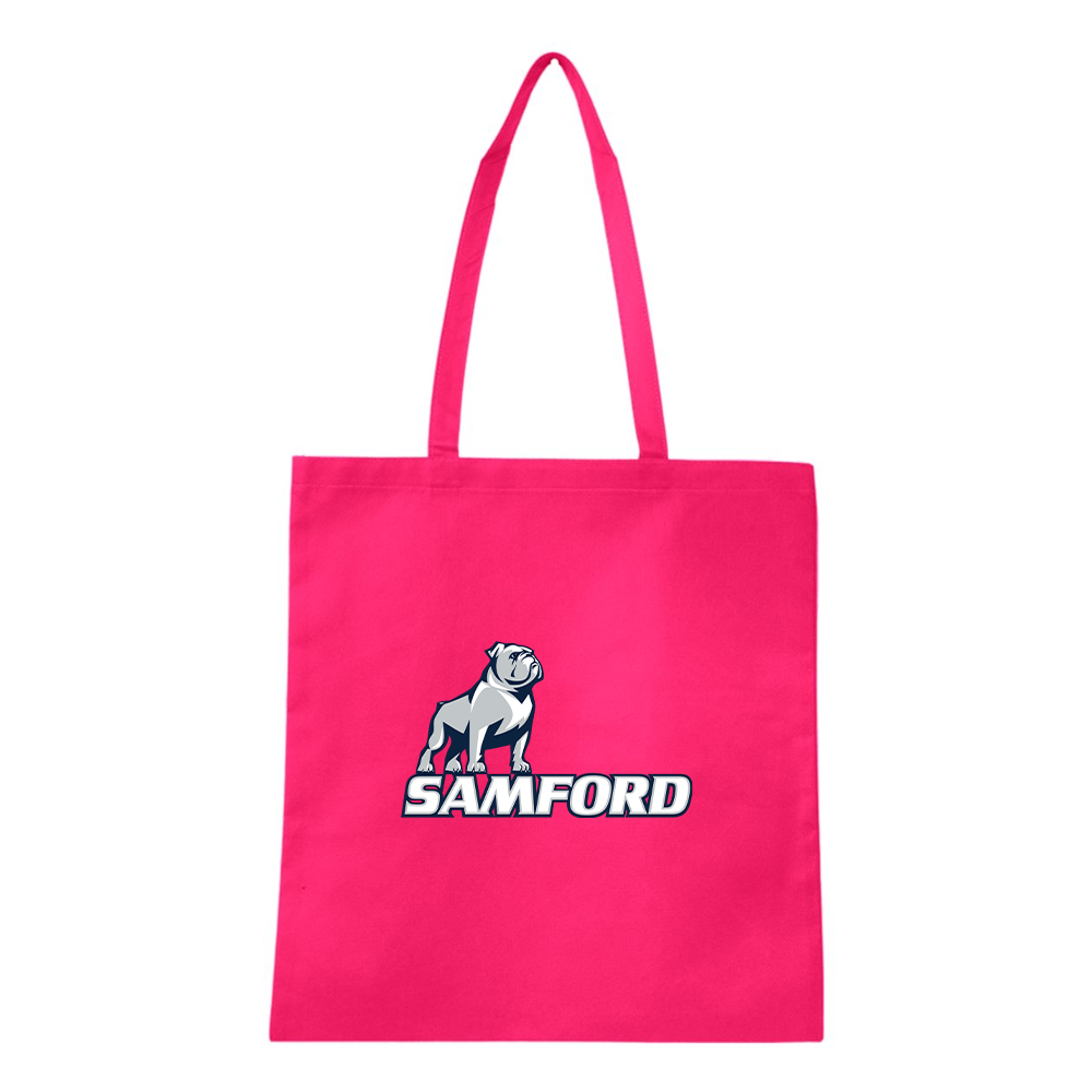 Samford Bulldogs Logo Q-Tees Non-Woven Tote